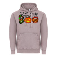 Vintage Zinc boo halloween Vintage Hoodie - CowhideDigitalArt