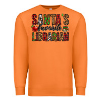 Carrot santa's favorite librarian Premium Sweatshirt - Jasminsmagicworld