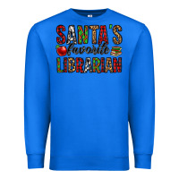True Royal santa's favorite librarian Premium Sweatshirt - Jasminsmagicworld