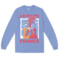 Colony Blue le mans t  shirt le mans france gallic rooster t  shirt Long Sleeve Tee - linhVisuals