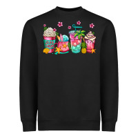 Black summer coffee cups Heavyweight Sweatshirt - Jasminsmagicworld