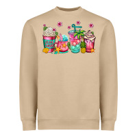 Mushroom summer coffee cups Heavyweight Sweatshirt - Jasminsmagicworld