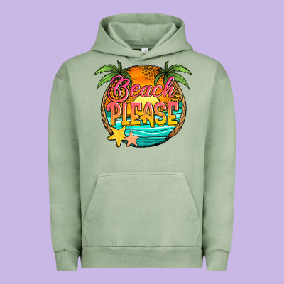 Beach Please Urban Hoodie Designed By Jasminsmagicworld