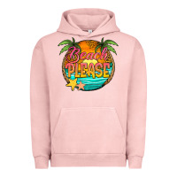 Pigment Salmon beach please Urban Hoodie - Jasminsmagicworld