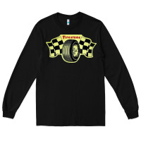 Black firestone one racing Long Sleeve Tee - linhVisuals
