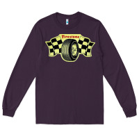 Plum firestone one racing Long Sleeve Tee - linhVisuals