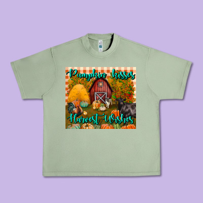 Pumpkin Kisses Harvest Wishes Tumbler Urban Heavy Tee Designed By Bundleandbundleshop