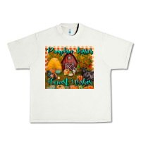 Pistachio pumpkin kisses harvest wishes tumbler Urban Heavy Tee - BundleAndBundleShop