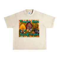 Sandshell pumpkin kisses harvest wishes tumbler Urban Heavy Tee - BundleAndBundleShop