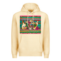 Pina Colada mexican tequila skull roses cactus sombrero Premium Hoodie - Artiststas
