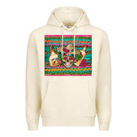 Tofu mexican tequila skull roses cactus sombrero Premium Hoodie - Artiststas