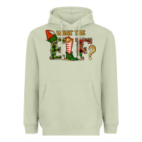Matcha What The Elf Christmas Heavyweight Hoodie - RanaPortraitStore