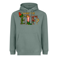 Sage What The Elf Christmas Heavyweight Hoodie - RanaPortraitStore