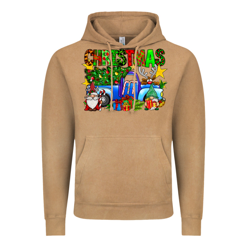 Christmas Truck Vintage Hoodie by SublimationCraftShop | Teevron