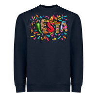 Navy Fiesta Heavyweight Sweatshirt - RanaPortraitStore