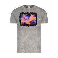 Cloud Rock halloween spider web background Vintage Tee - BundleAndBundleShop