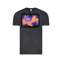 Vintage Black halloween spider web background Vintage Tee - BundleAndBundleShop