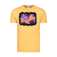 Vintage Mustard halloween spider web background Vintage Tee - BundleAndBundleShop