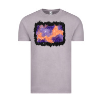 Vintage Zinc halloween spider web background Vintage Tee - BundleAndBundleShop