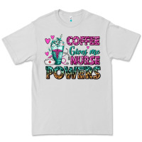 Dove Grey Coffee Gives Me Nurse Powers Premium Tee - FaDigitalArtStudio