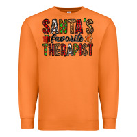 Carrot santa's favorite therapist Premium Sweatshirt - Jasminsmagicworld