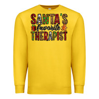 Lemon santa's favorite therapist Premium Sweatshirt - Jasminsmagicworld