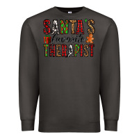 Smoke santa's favorite therapist Premium Sweatshirt - Jasminsmagicworld