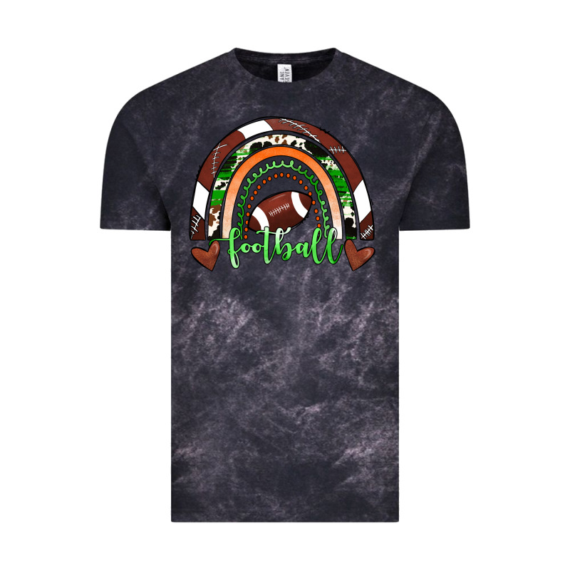 Football Rainbow Vintage Tee by RanaPortraitStore | Teevron