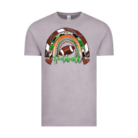 Vintage Zinc Football Rainbow Vintage Tee - RanaPortraitStore