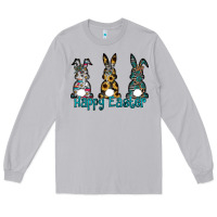 Moon Dust Happy Easter Long Sleeve Tee - CowhideDigitalArt