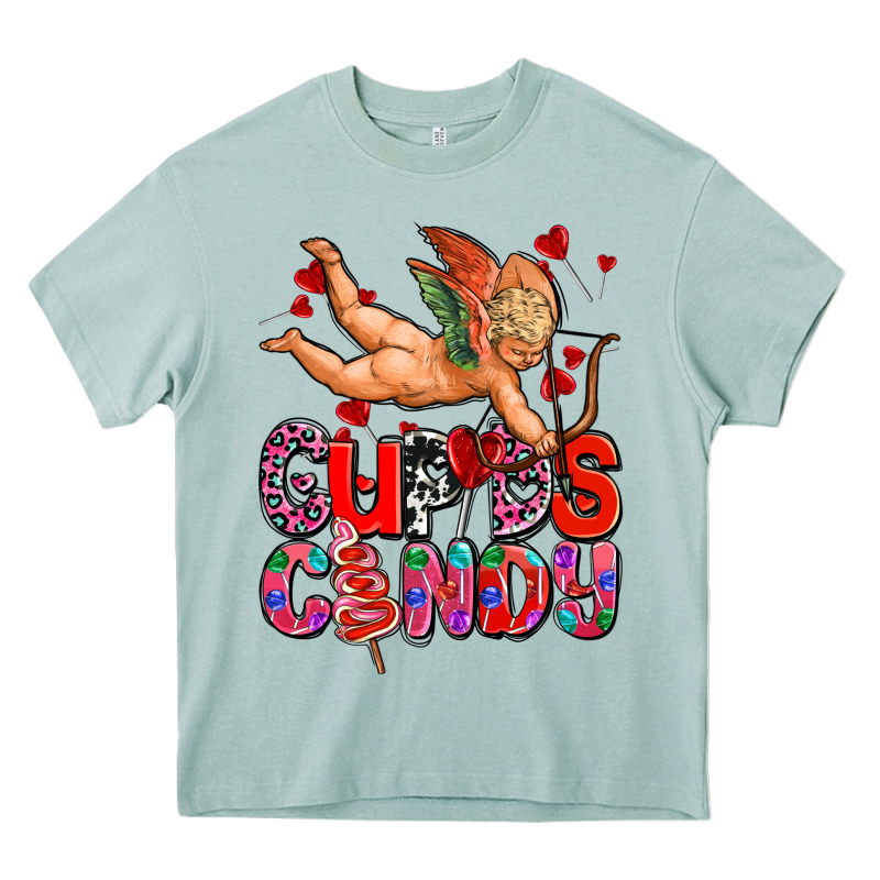 Cupids Candy Olivia Heavy Core Tee by OliviaCreatesArt | Teevron