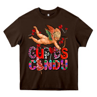Chocolate Brown cupids candy olivia Heavy Core Tee - OliviaCreatesArt