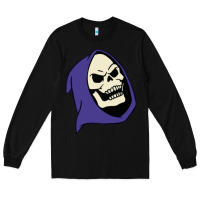 Black SKELETOR Long Sleeve Tee - linhVisuals
