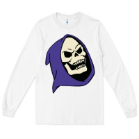 White SKELETOR Long Sleeve Tee - linhVisuals