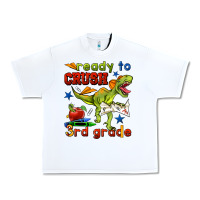 White ready to crush 3rd grade Urban Heavy Tee - BundleAndBundleShop
