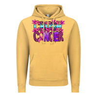 Vintage Mustard crush cancer Vintage Hoodie - SublimationCraftShop