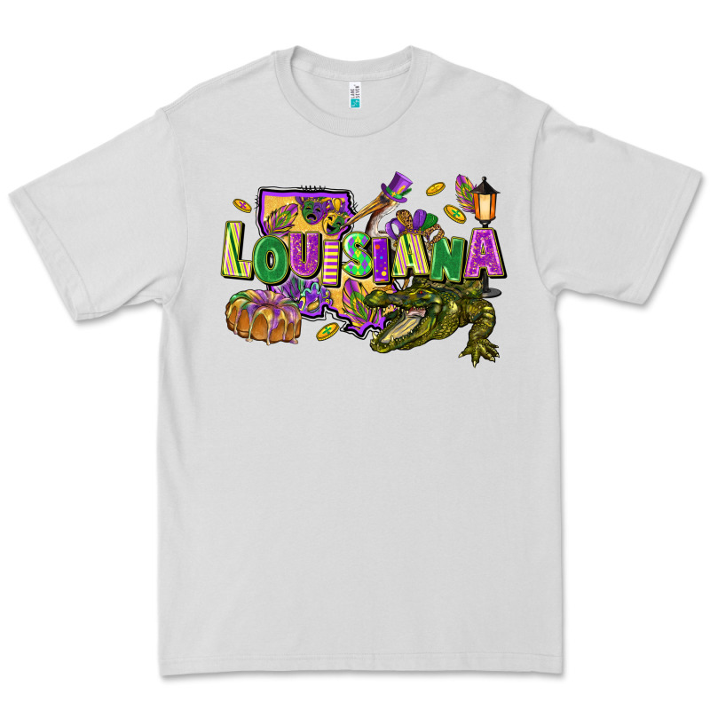 Louisiana Mardi Gras Premium Tee by FaDigitalArtStudio | Teevron