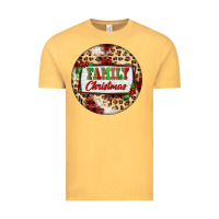 Vintage Mustard Family Christmas Vintage Tee - FaDigitalArtStudio