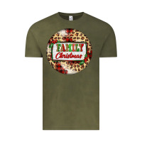 Vintage Olive Family Christmas Vintage Tee - FaDigitalArtStudio