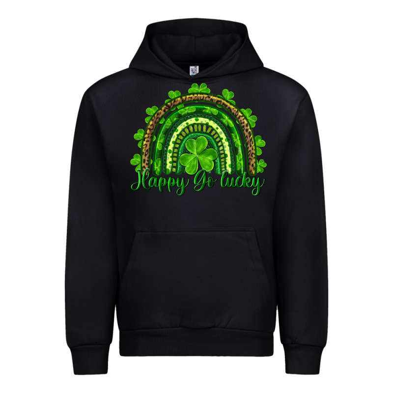 St. Patrick's Day Happy Go Lucky Urban Hoodie by RanaPortraitStore | Teevron