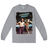 Heather Grey licoric new pizza Long Sleeve Tee - linhVisuals