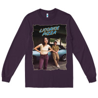 Plum licoric new pizza Long Sleeve Tee - linhVisuals
