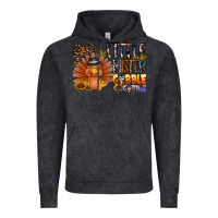 Vintage Black little mister gobble gobble Vintage Hoodie - CowhideDigitalArt