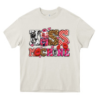 Cream kiss machine with lips olivia Heavy Core Tee - OliviaCreatesArt