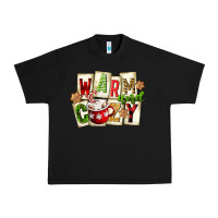 Black warm and cozy hot cocoa Urban Heavy Tee - FaDigitalArtStudio