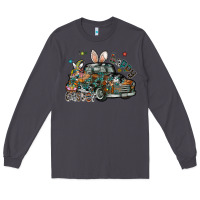 Smoke Happy Easter Long Sleeve Tee - CowhideDigitalArt