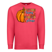 Cardinal Autumn leaves and pumpkin please Premium Sweatshirt - RanaPortraitStore