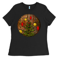 Black christmas Ladies Tee - BundleAndBundleShop