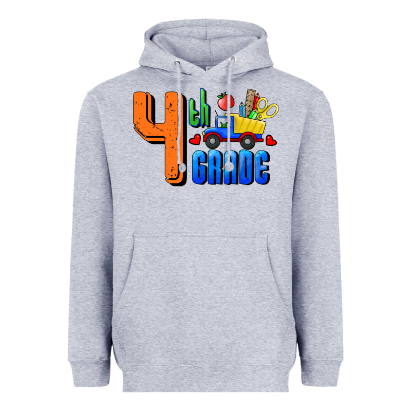 Fourth Grade Heavyweight Hoodie by RanaPortraitStore | Teevron