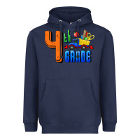 Navy Fourth Grade Heavyweight Hoodie - RanaPortraitStore